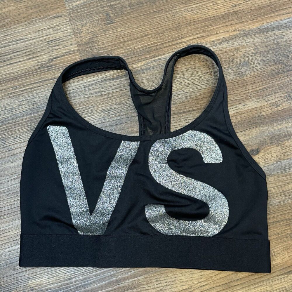 Victoria Sport The Player By Victoria’s Secret Racerback Glitter Size Small